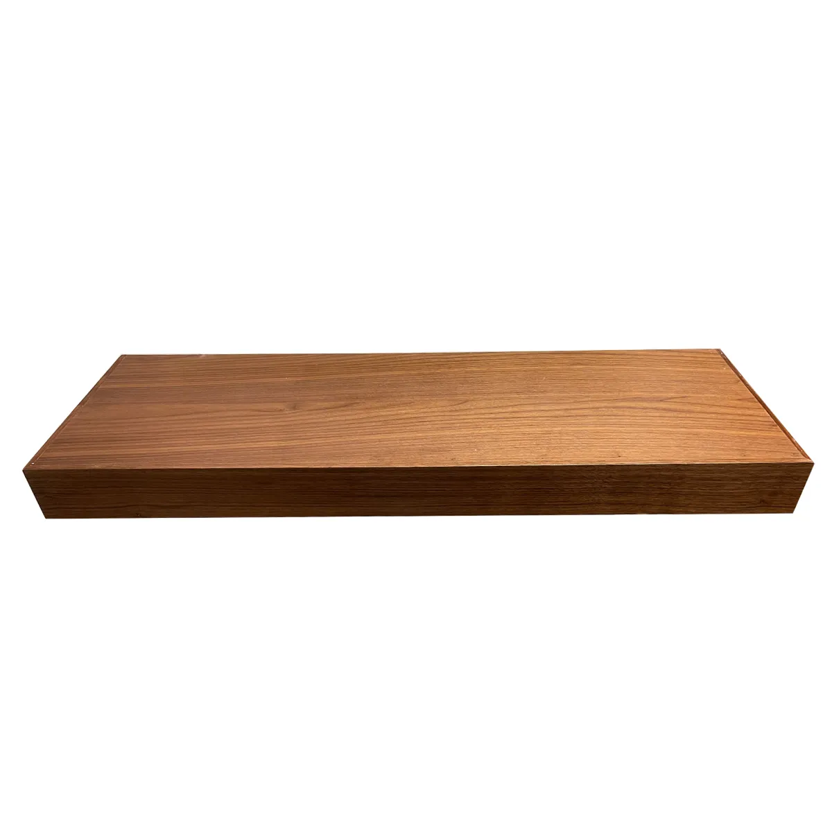 42 Inch Floating Shelf Walnut With Brackets | Floating Shelves Kitchen | Floating Wood Shelves | Wall Mounted Shelves | FSWALNUT42